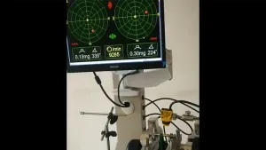 ماكينة موازنة ديناميكية بمحامل مرنة (مع نظام نقل الحركة بالسير)، طراز RYQ-10 (قطر القطعة: Ø600mm، الوزن: حتى 25kg)