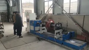 ماكينة الموازنة الديناميكية للمروحة الدفاعة